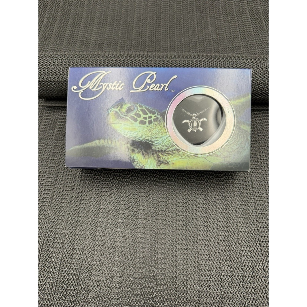 Mystic Pearl Sea Turtle Necklace Gift Set Pearl And Oyster Oyster Pearl Jewelry